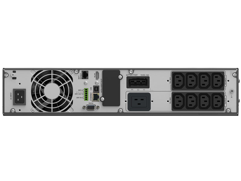 BlueWalker 10122199 - PowerWalker VFI ICR IoT - 3000VA/3000W - On-Line UPS