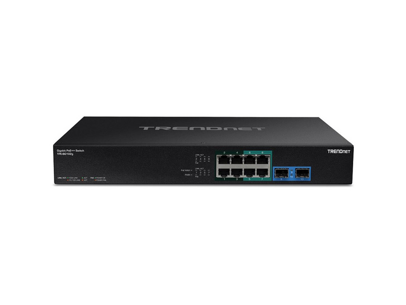 TRENDnet TPE-BG102G 10-Port Gigabit PoE++ Switch