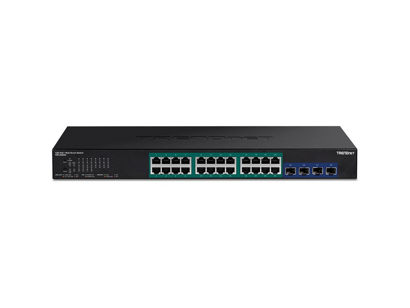 TRENDnet TPE-30284 28-Port Gigabit Web Smart PoE+ Switch