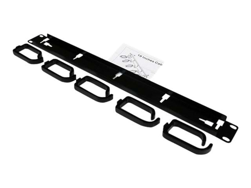 StarTech.com 1U 19in Metal Rackmount Cable Management Panel