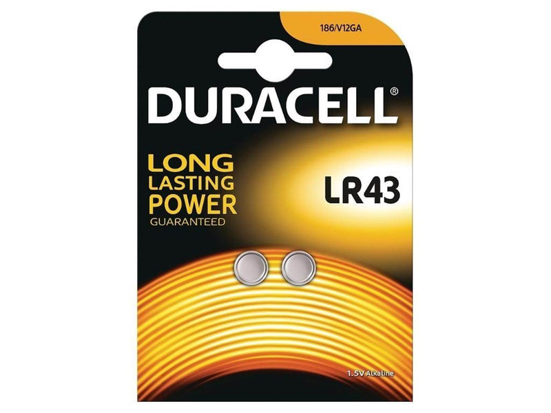 DURACELL LR43 2-Pack