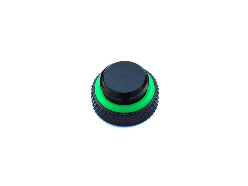 Bitspower G1/4" Matt Black Stop Fitting