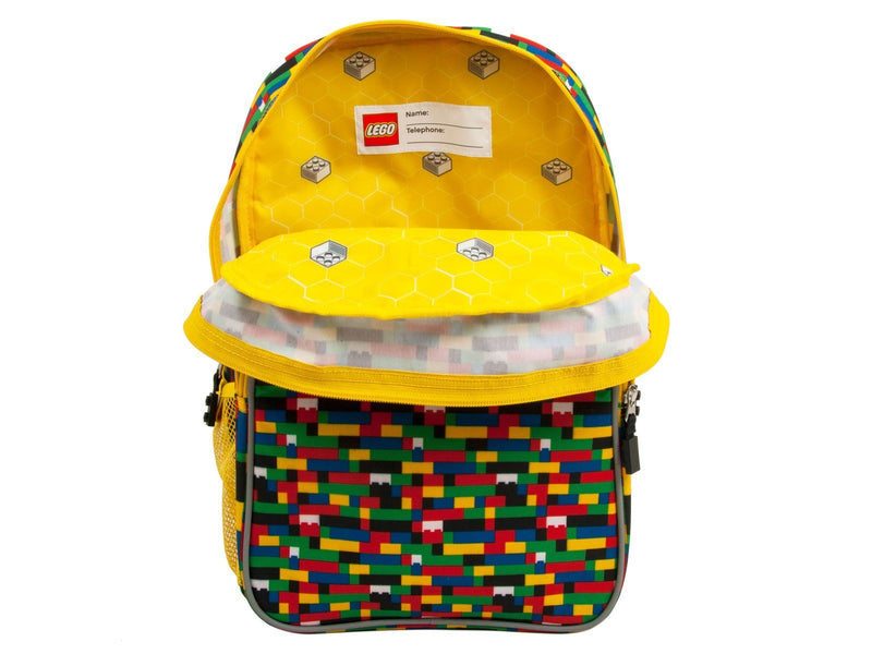 Euromic LEGO CLASSIC brick wall backpack 40x28x16 cm 14L