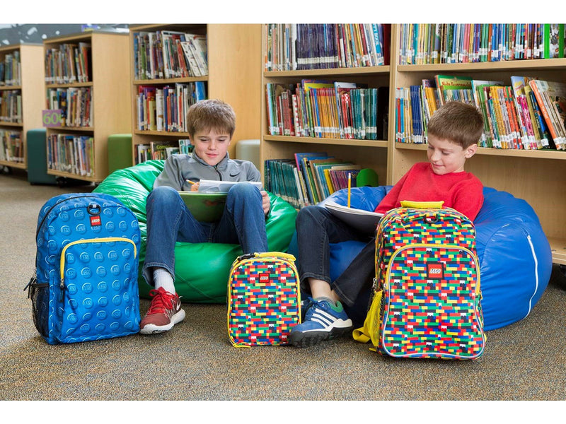 Euromic LEGO CLASSIC brick wall backpack 40x28x16 cm 14L