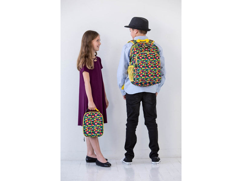 Euromic LEGO CLASSIC brick wall backpack 40x28x16 cm 14L