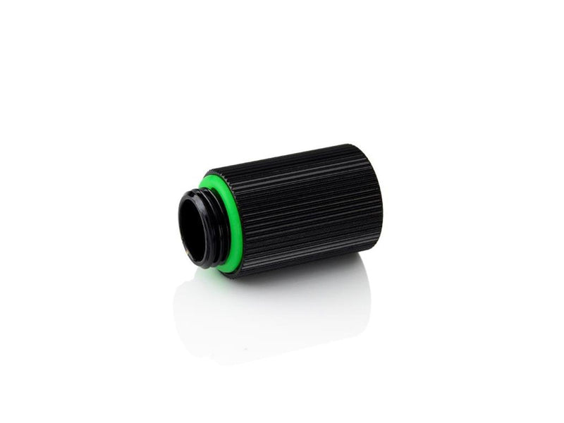 Bitspower G1/4" IG1/4" Extender Fitting - 25MM (Glorious Black) (2 PCS )