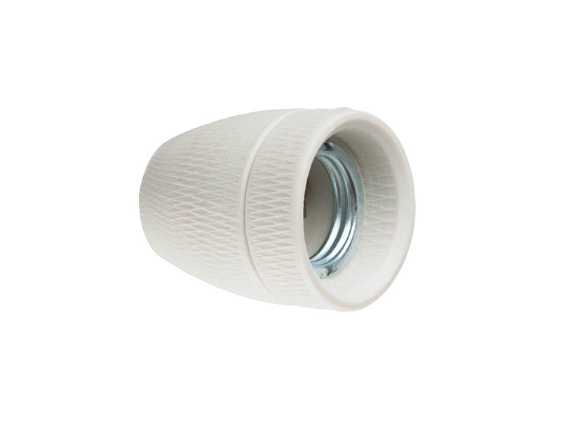 Gripo Socket Porcelain E27, White