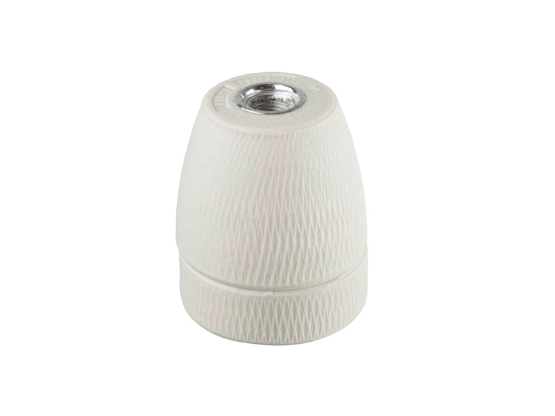 Gripo Socket Porcelain E27, White