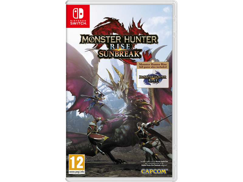 Monster Hunter Rise + Sunbreak - Nintendo Switch - Action - PEGI 12