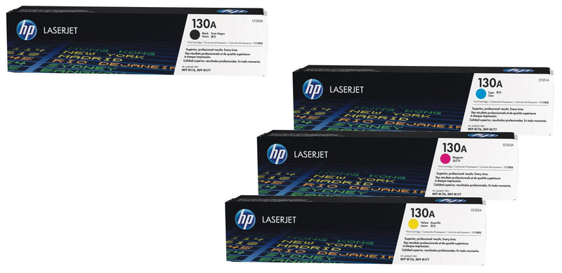 HP Original 130A Toner 4er Set schwarz, cyan, magenta, gelb