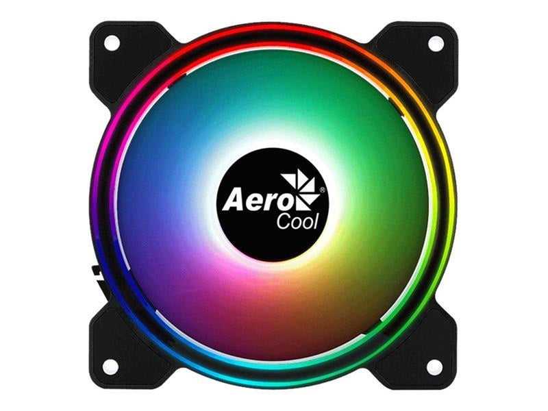 AeroCool Saturn 12F ARGB - case fan - Gehäuselüfter - 120mm - Schwarz