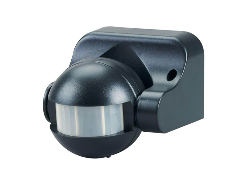 Gripo Motion sensor 180° IP44, Black