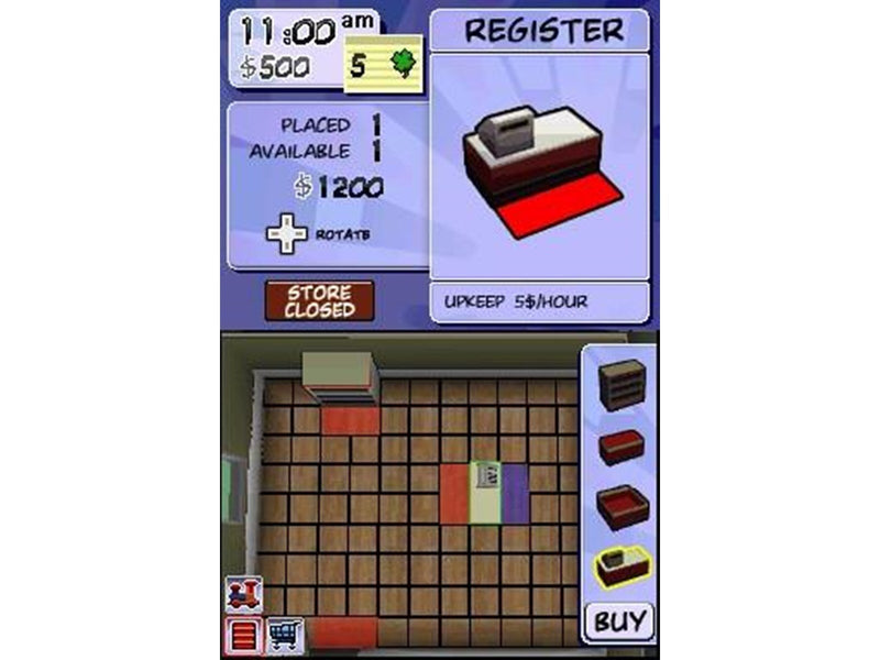 Toy Shop Tycoon - Nintendo DS - Simulator - PEGI 3