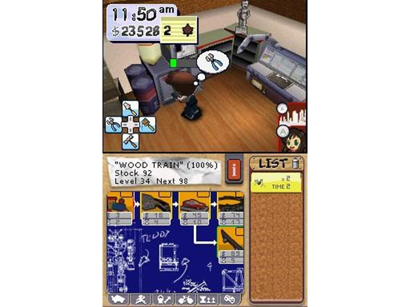 Toy Shop Tycoon - Nintendo DS - Simulator - PEGI 3