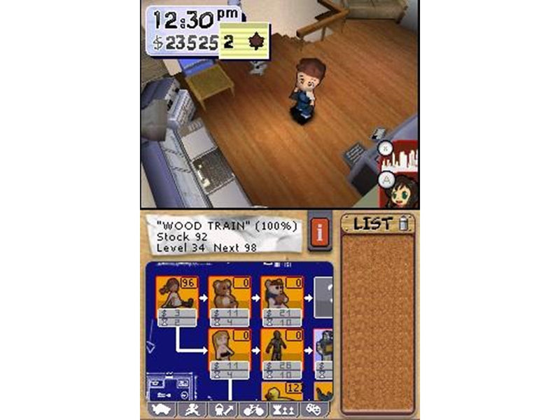 Toy Shop Tycoon - Nintendo DS - Simulator - PEGI 3