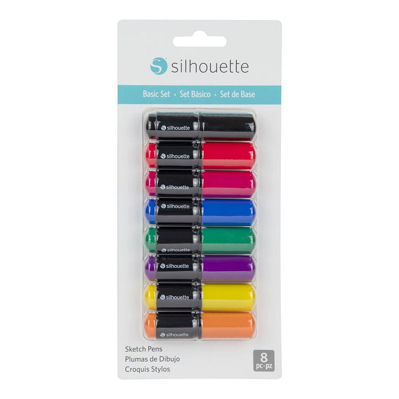 Silhouette Sketch Pens Basicpack für Cameo und Portrait Hobbyplotter