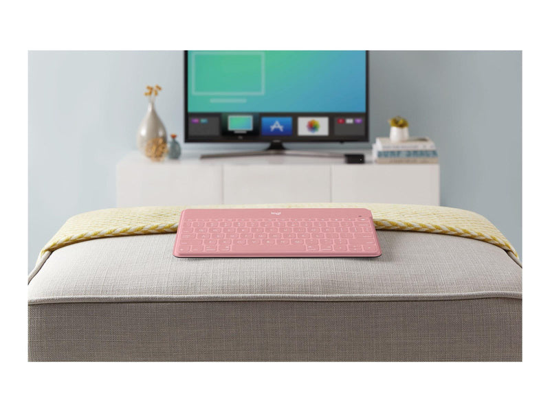 Logitech Keys-To-Go - Tastaturen - Nordisch - Pink