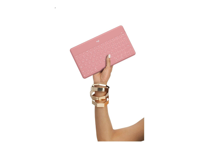 Logitech Keys-To-Go - Tastaturen - Nordisch - Pink