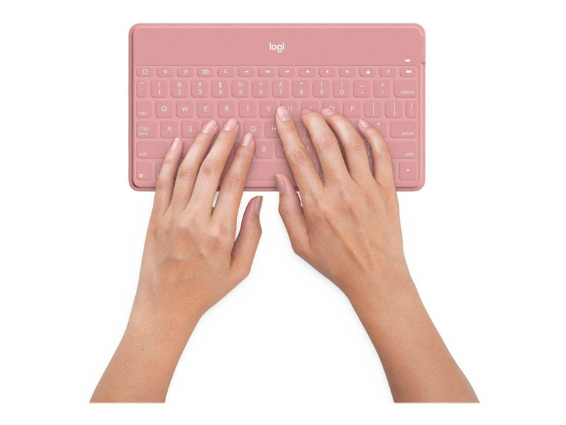 Logitech Keys-To-Go - Tastaturen - Nordisch - Pink