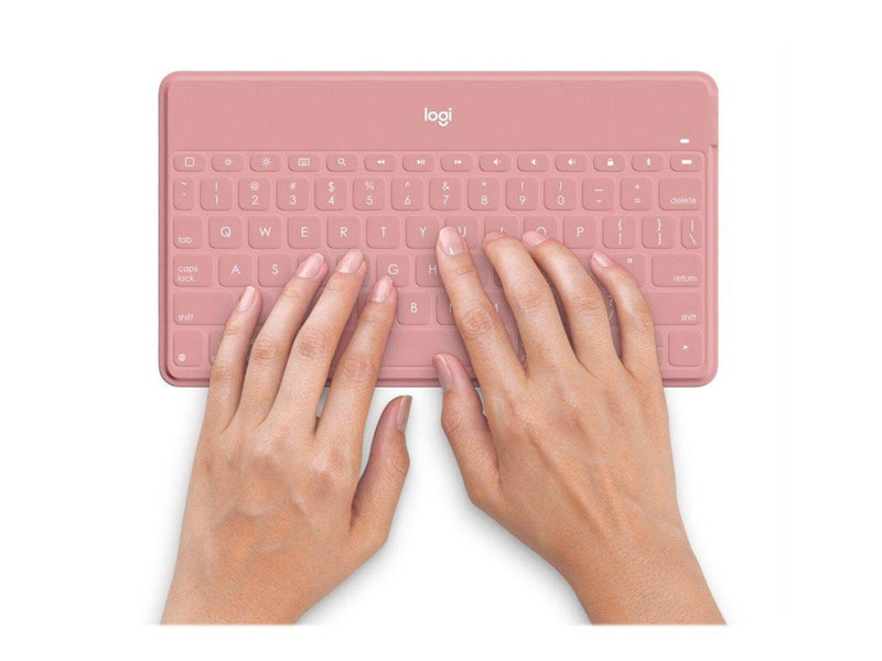 Logitech Keys-To-Go - Tastaturen - Nordisch - Pink