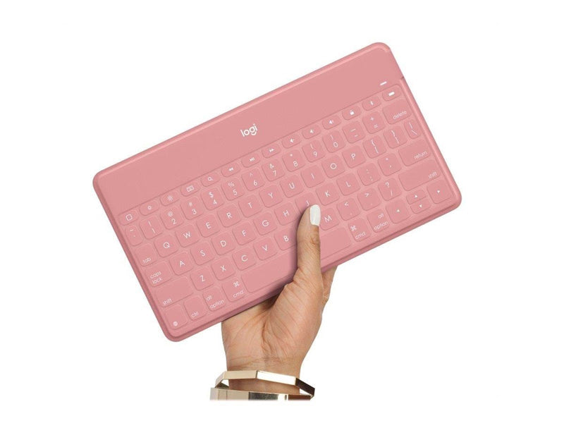 Logitech Keys-To-Go - Tastaturen - Nordisch - Pink