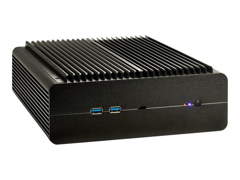 Inter-Tech IP-60 - Gehäuse - Ultra small form factor - Schwarz