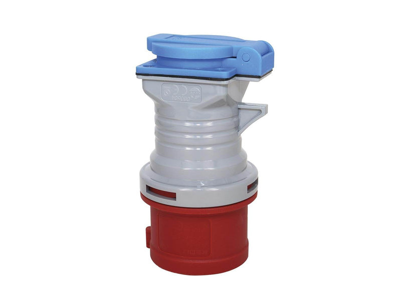 Gripo CEE Plug (M) Extension (F) w. Earth 5p 400V / 230V