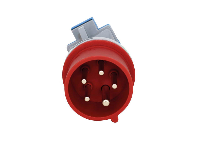 Gripo CEE Plug (M) Extension (F) w. Earth 5p 400V / 230V
