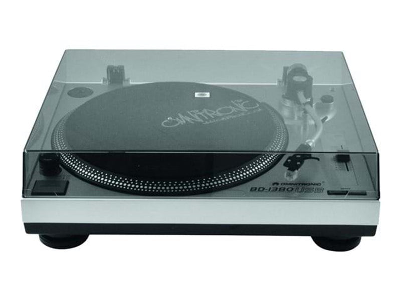 Omnitronic BD-1380 - Plattenspieler Silber
