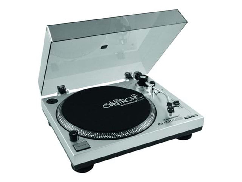 Omnitronic BD-1380 - Plattenspieler Silber