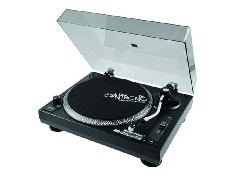 Omnitronic BD-1390 - Plattenspieler Schwarz