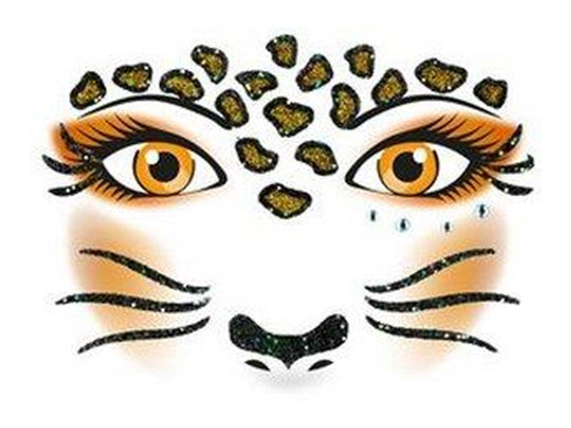 HERMA Face Art Sticker Leopard