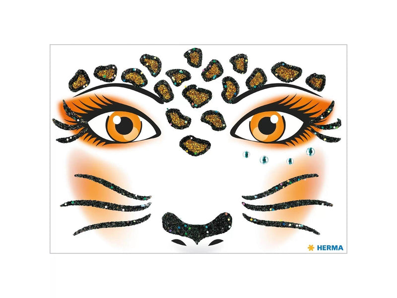 HERMA Face Art Sticker Leopard