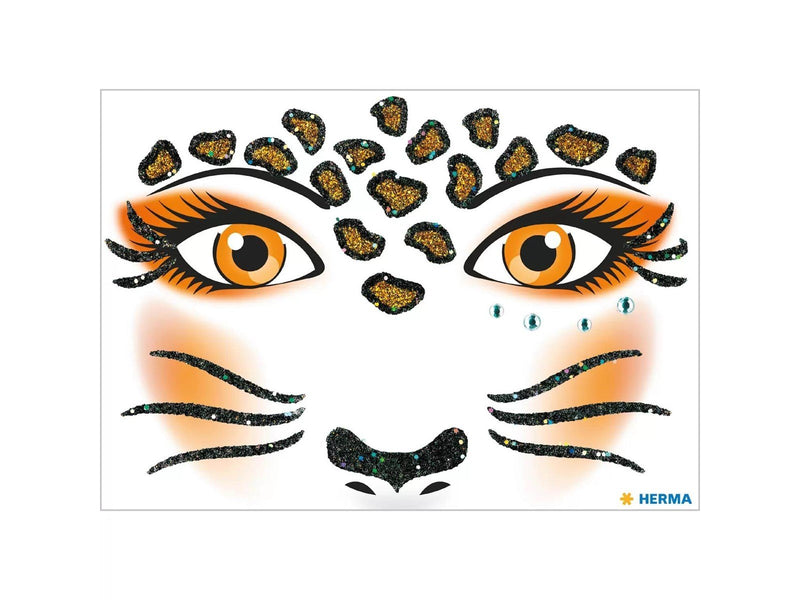 HERMA Face Art Sticker Leopard