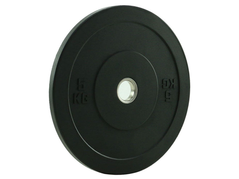 TITAN LIFE Bumper Plate 5kg. Dia. 50mm. Rubber Bla