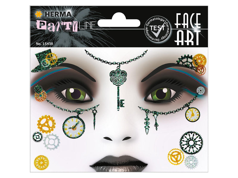 HERMA Face Art Sticker Steampunk Amelia