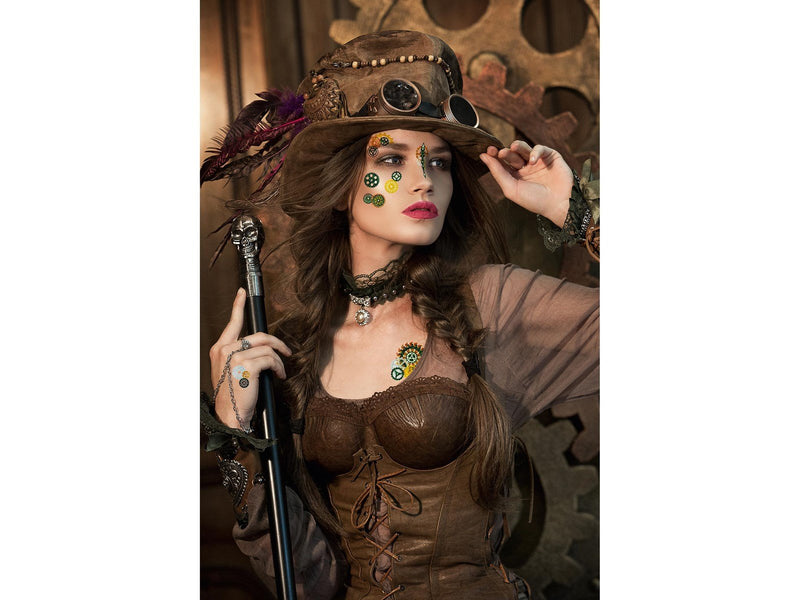 HERMA Face Art Sticker Steampunk Amelia
