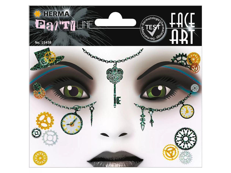 HERMA Face Art Sticker Steampunk Amelia