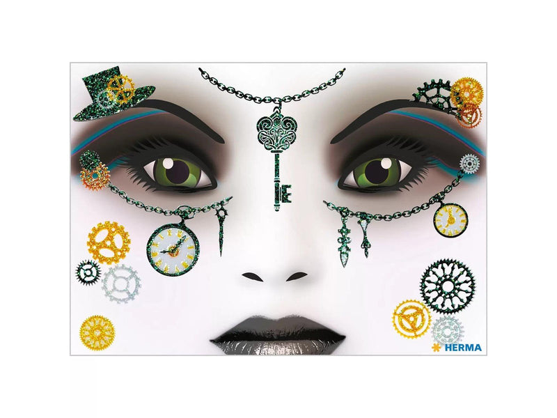 HERMA Face Art Sticker Steampunk Amelia