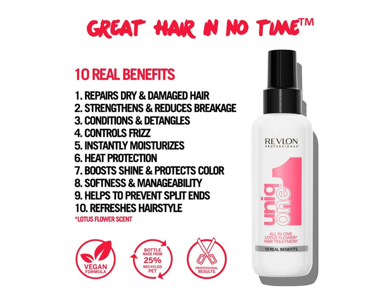 Uniq One Lotus Flower Hair Treatment