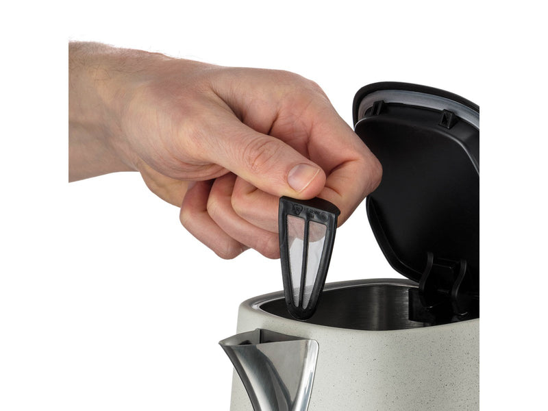 Russell Hobbs Wasserkocher Luna Stone Kettle 26960-70 - Weiß - 2400 W