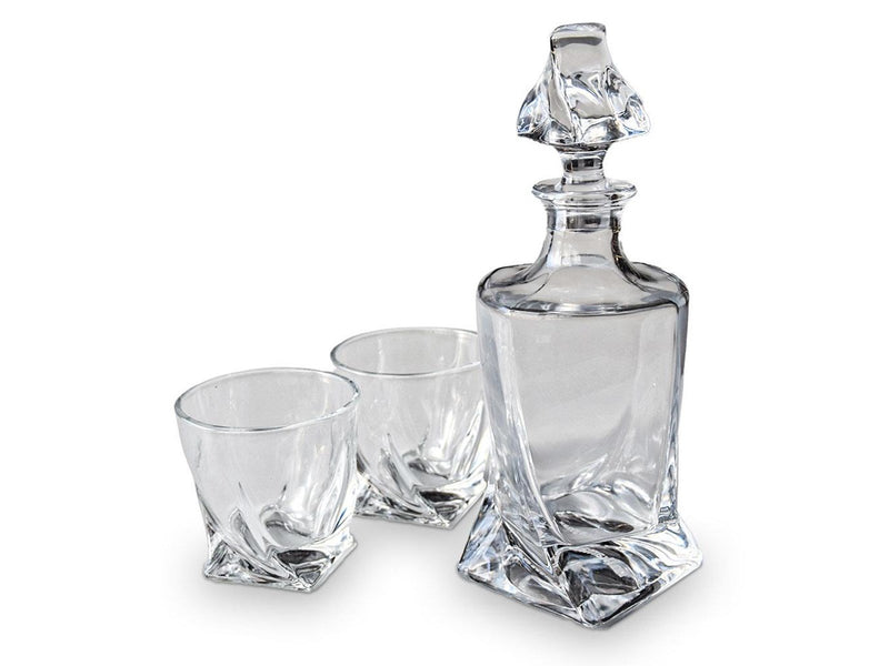 Mikamax Twisted Decanter Set