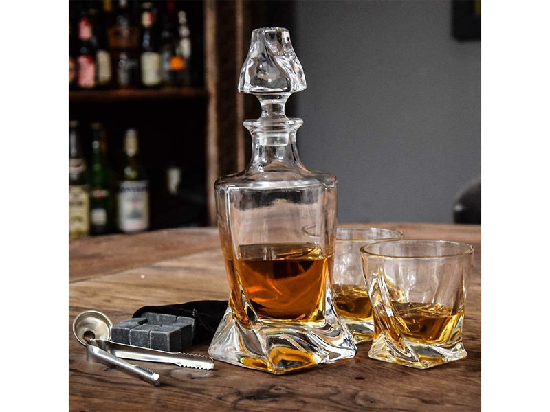 Mikamax Twisted Decanter Set