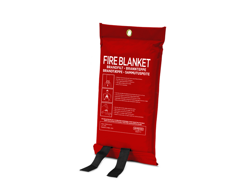 Housegard Fire blanket 120x180 cm Red Silicone coated