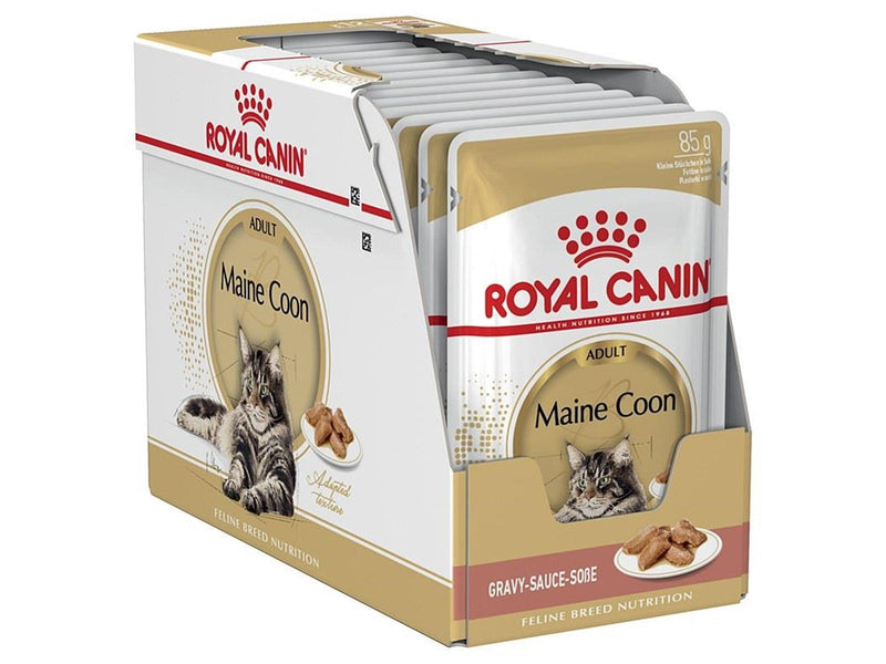 Royal Canin Maine Coon Thin Slices In Gravy 85g (12-Pack)