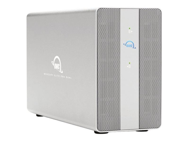 OWC Mercury Elite Pro Dual with 3-Port Hub Dual-Bay RAID USB 3.2 (10Gb/s)