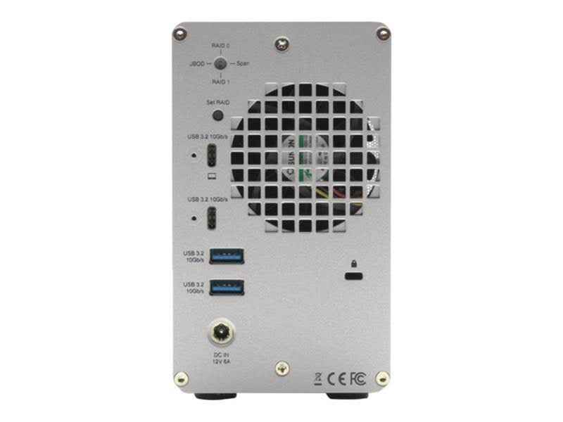 OWC Mercury Elite Pro Dual with 3-Port Hub Dual-Bay RAID USB 3.2 (10Gb/s)
