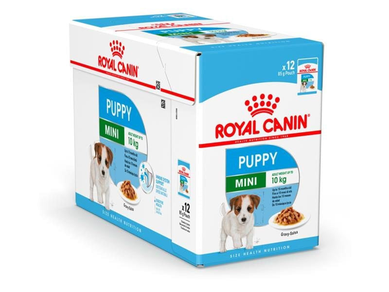 Royal Canin Mini Puppy Chunks in Gravy (12x 85g)