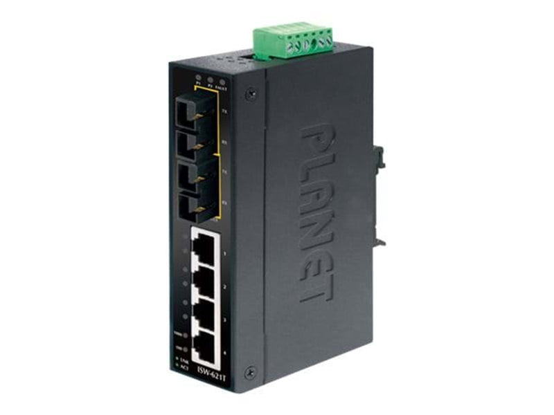 PLANET 4+2 100FX Port Multi-mode Industrial Ethern