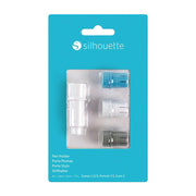 Silhouette Universal-Stifthalter mit 3 Kunststoffkappen für Cameo 3 und Portrait 2